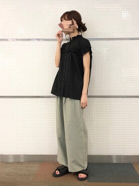 Wendyさん（レディース・162cm）の夏コーディネート