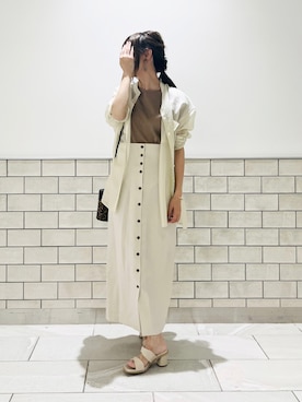 「テチチ(Te chichi)」｜「アイテム（PC・スマホグッズ/家電）」を使った、Wendyさん（レディース・162cm）の夏コーディネート