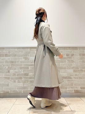 「コーデュロイ」｜「アイテム（PC・スマホグッズ/家電）」を使った、Wendyさん（レディース・162cm）の秋コーディネート