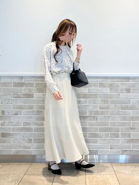 「春服デビュー宣言」｜「アイテム（PC・スマホグッズ/家電）」を使った、Wendyさん（レディース・162cm）の春コーディネート