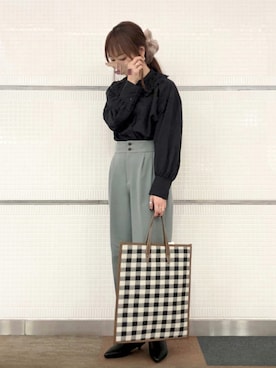 Wendyさん（レディース・162cm）の秋コーディネート