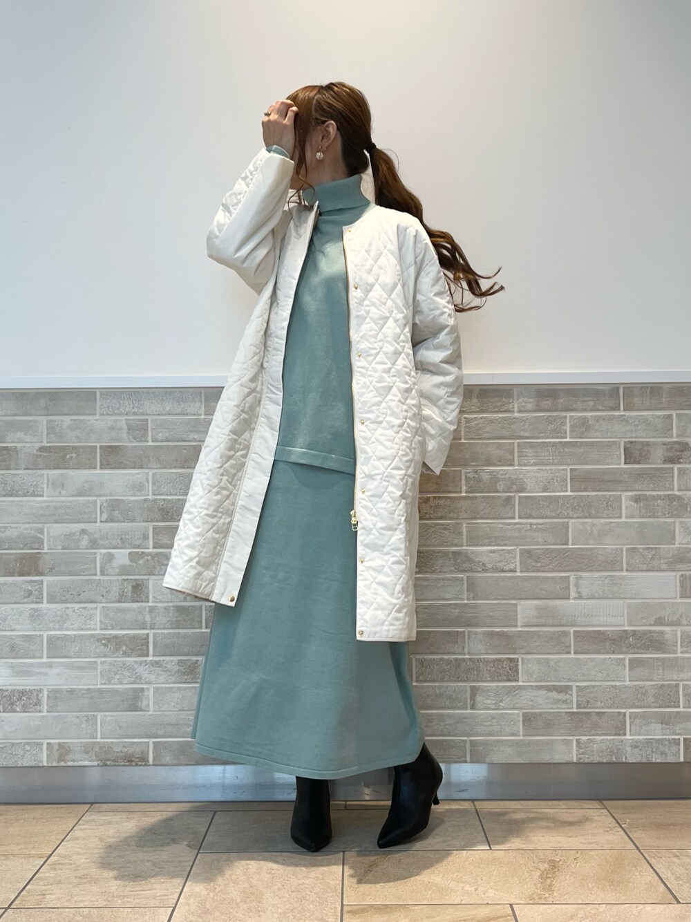 Te chichi（テチチ）の「キルティングコート（その他アウター