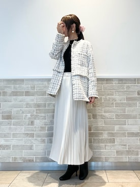 「オケージョン」｜「アイテム（PC・スマホグッズ/家電）」を使った、Wendyさん（レディース・162cm）の秋コーディネート