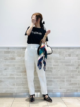 「Te chichi（テチチ）のアイテム（財布/小物）」を使った、Wendyさん（レディース・162cm）の春コーディネート