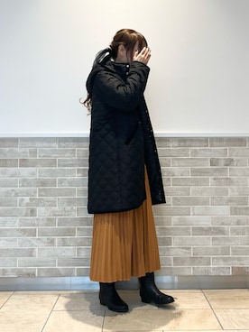 「秋色コーデ」｜「アイテム（その他アウター）」を使った、Wendyさん（レディース・162cm）の秋コーディネート