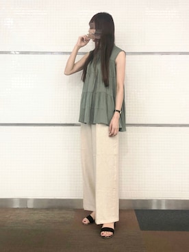 Wendyさん(レディース・162cm)の夏コーディネート