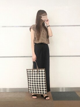 Wendyさん（レディース・162cm）の夏コーディネート