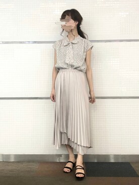 Wendyさん（レディース・162cm）の夏コーディネート