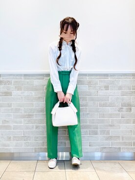 「ほめられ本命コーデ」｜「アイテム（PC・スマホグッズ/家電）」を使った、Wendyさん（レディース・162cm）の冬コーディネート