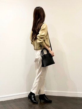 「ドルマン」｜「アイテム（PC・スマホグッズ/家電）」を使った、Wendyさん（レディース・162cm）の秋コーディネート