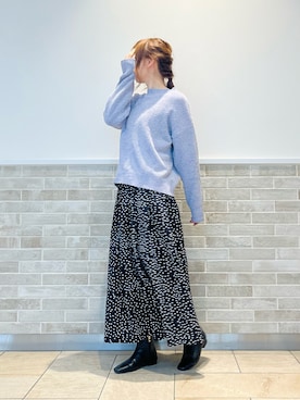 「ラベンダー」｜「アイテム（PC・スマホグッズ/家電）」を使った、Wendyさん（レディース・162cm）の冬コーディネート