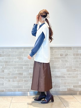 Wendyさん（レディース・162cm）の秋コーディネート