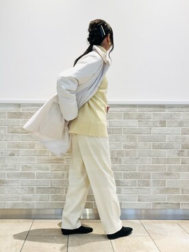 「タートルネック」｜「アイテム（PC・スマホグッズ/家電）」を使った、Wendyさん（レディース・162cm）の冬コーディネート