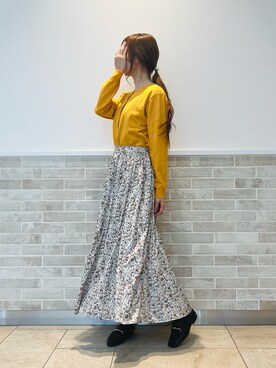 「冬」｜「アイテム（PC・スマホグッズ/家電）」を使った、Wendyさん（レディース・162cm）の冬コーディネート