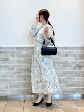 「オケージョン」｜「アイテム（PC・スマホグッズ/家電）」を使った、Wendyさん（レディース・162cm）の春コーディネート