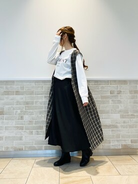 Wendyさん(レディース・162cm)の秋コーディネート