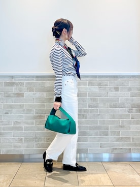 「アイテム（スマホグッズ）」を使った、Wendyさん（レディース・162cm）の冬コーディネート