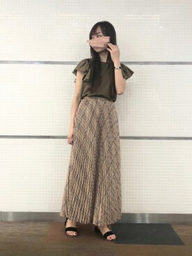 Wendyさん(レディース・162cm)の夏コーディネート