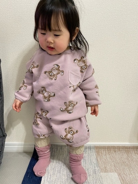 なのさん（キッズ・80cm）の冬コーディネート