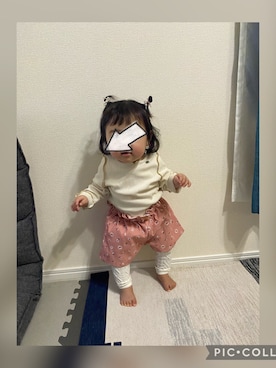 「10ヶ月」｜なのさん（キッズ・70cm）の秋コーディネート