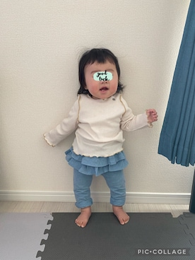 「10ヶ月」｜なのさん（キッズ・80cm）の秋コーディネート