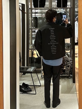 「THOMAS MASON（トーマス メイソン）のアイテム」を使った、あべゆーきさん（メンズ・175cm）の春コーディネート