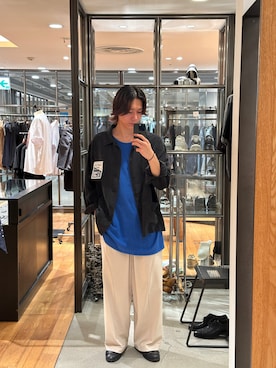 「LAATO（ラート）のアイテム」を使った、あべゆーきさん（メンズ・175cm）の夏コーディネート