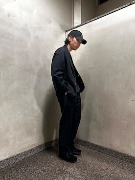 「Clarks（クラークス）のアイテム（その他シューズ）」を使った、yukiさん（メンズ・175cm）の冬コーディネート