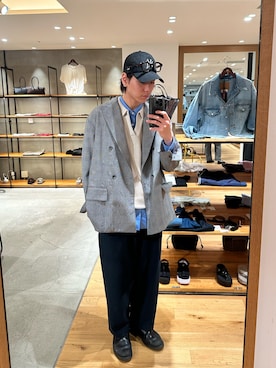 あべゆーきさん（メンズ・175cm）の春コーディネート