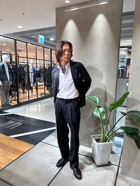 あべゆーきさん（メンズ・175cm）の秋コーディネート