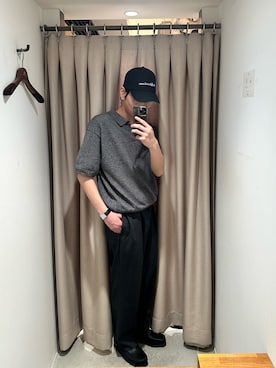 「crepuscule（クレプスキュール）のアイテム」を使った、あべゆーきさん（メンズ・175cm）の春コーディネート