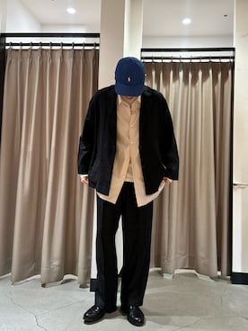 「THOMAS MASON（トーマス メイソン）のアイテム」を使った、あべゆーきさん（メンズ・175cm）の春コーディネート