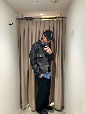 「THOMAS MASON（トーマス メイソン）のアイテム」を使った、あべゆーきさん（メンズ・175cm）の春コーディネート