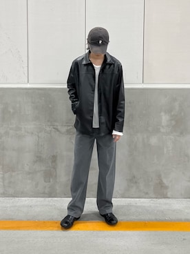 竹内 准哉さん（メンズ・176cm）の秋コーディネート