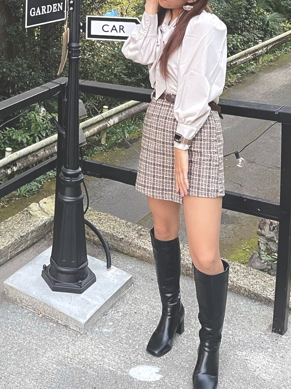 「春服、デート、レトロガール、ゆるコーデ、プチプラコーデ」｜「GRLのアイテム（トップス、ホワイト系）」を使った、mimimi0502さん（レディース・160cm）の春コーディネートの1枚目の写真