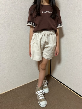 Yu-&Ri-(多忙のため不定期投稿)さん（キッズ・124cm）の夏コーディネート