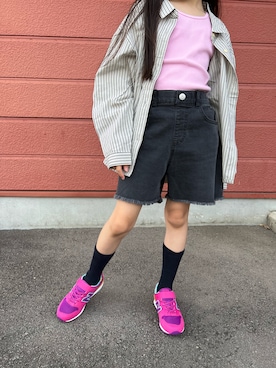 Yu-&Ri-(多忙のため不定期投稿)さん（キッズ・122cm）の夏コーディネート