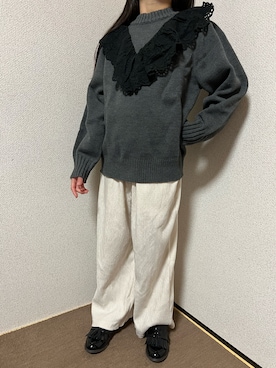「JEANASIS（ジーナシス）のアイテム」を使った、Yu-&Ri-(多忙のため不定期投稿)さん（キッズ・127cm）の秋コーディネート