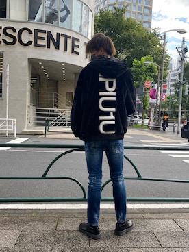 「1piu1uguale3 RELAX（ウノピュウノウグァーレトレリラックス）のアイテム（ブルゾン）」を使った、nantai1さん（メンズ・181cm）の秋コーディネート