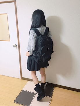 文さん（レディース・153cm）の秋コーディネート