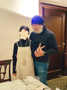 「アイテム（ワンピース/ドレス）」を使った、文さん（レディース・153cm）の秋コーディネート