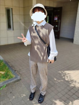 文さん(レディース・153cm)の秋コーディネート