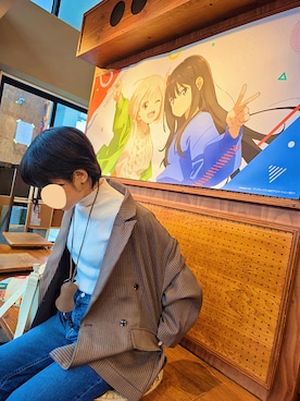 「INGNI（イング）のアイテム」を使った、文さん（レディース・153cm）の秋コーディネート