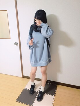 文さん（レディース・153cm）の秋コーディネート