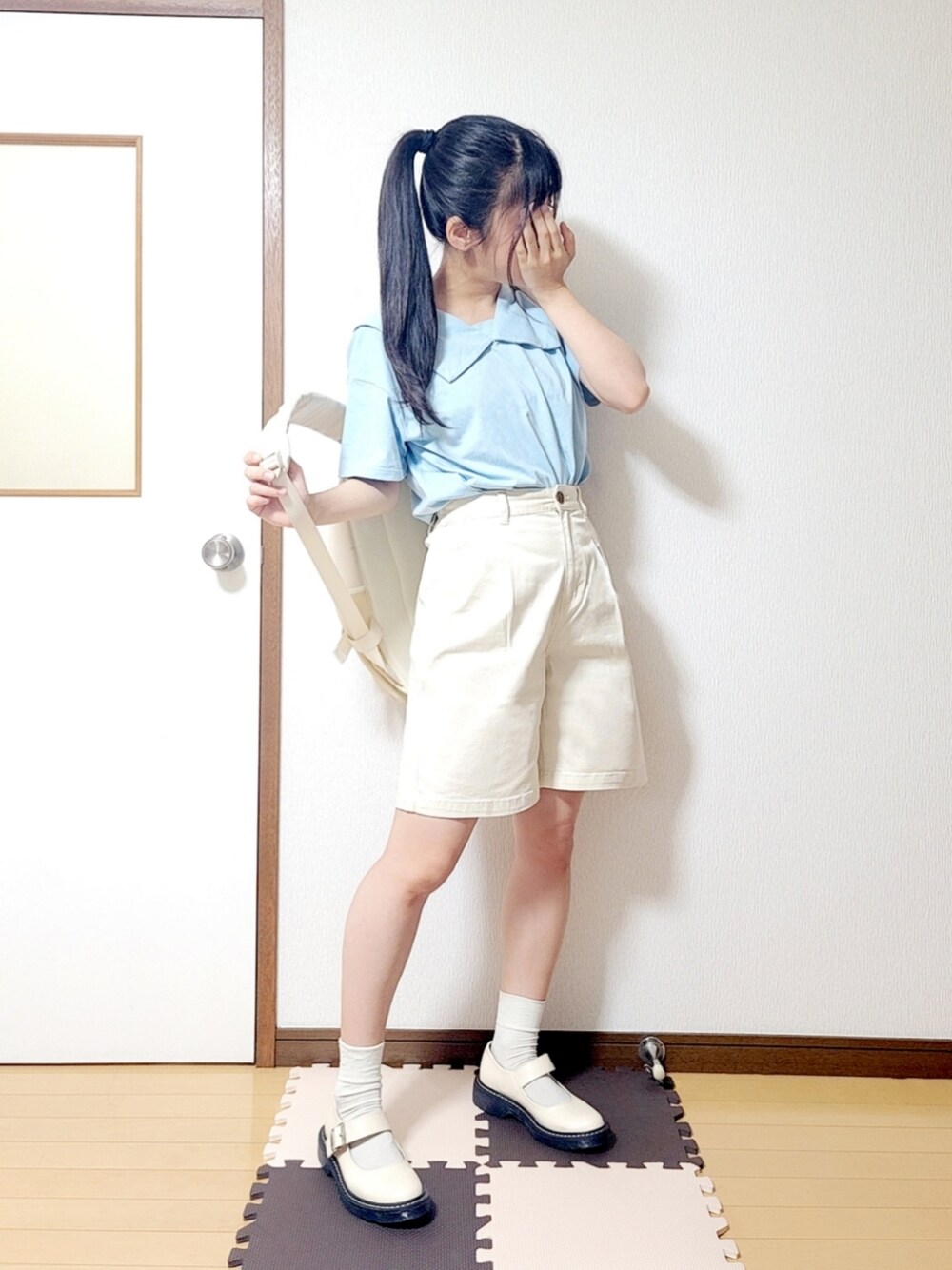 ソックス/靴下を使った「メリージェーン」の人気ファッション