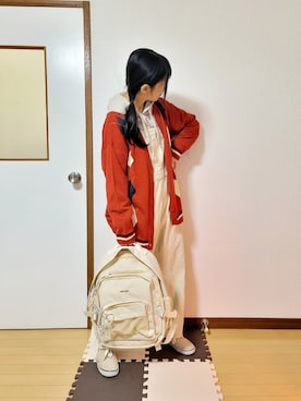 文さん(レディース・153cm)の冬コーディネート