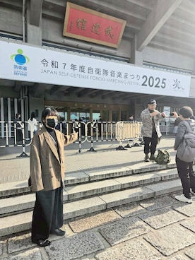 「アイテム（財布/小物）」を使った、文さん（レディース・153cm）の秋コーディネート