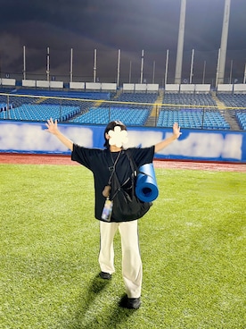 「アイテム（キーケース/キーアクセサリー）」を使った、文さん（レディース・153cm）の秋コーディネート