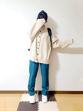 文さん（レディース・153cm）の秋コーディネート