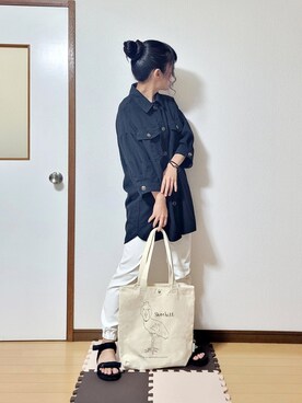 文さん（レディース・153cm）の夏コーディネート